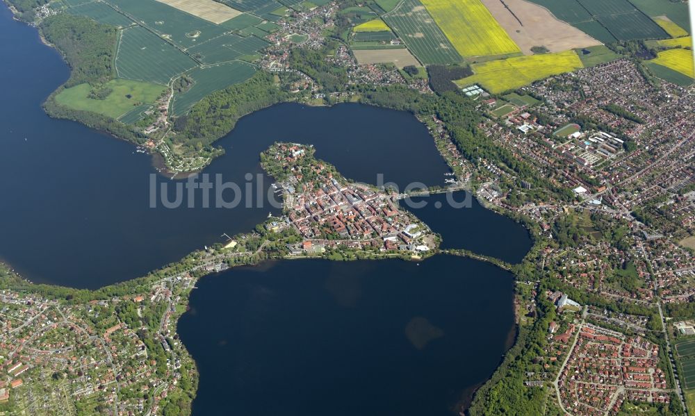 Luftbild Ratzeburg - Ortsansicht in Ratzeburg im Bundesland Schleswig-Holstein, Deutschland