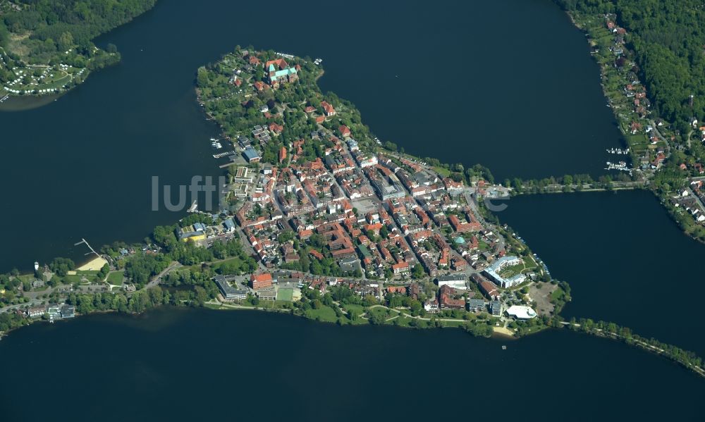 Luftaufnahme Ratzeburg - Ortsansicht in Ratzeburg im Bundesland Schleswig-Holstein, Deutschland