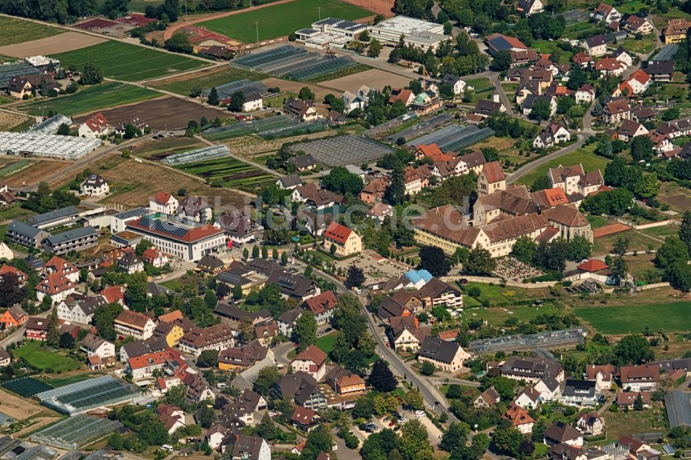 Luftaufnahme Reichenau - Ortsansicht in Reichenau im Bundesland Baden-Württemberg, Deutschland
