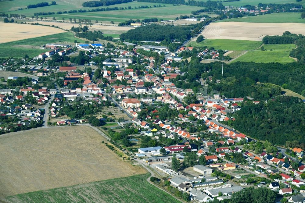 Luftbild Rhinow - Ortsansicht in Rhinow im Bundesland Brandenburg, Deutschland