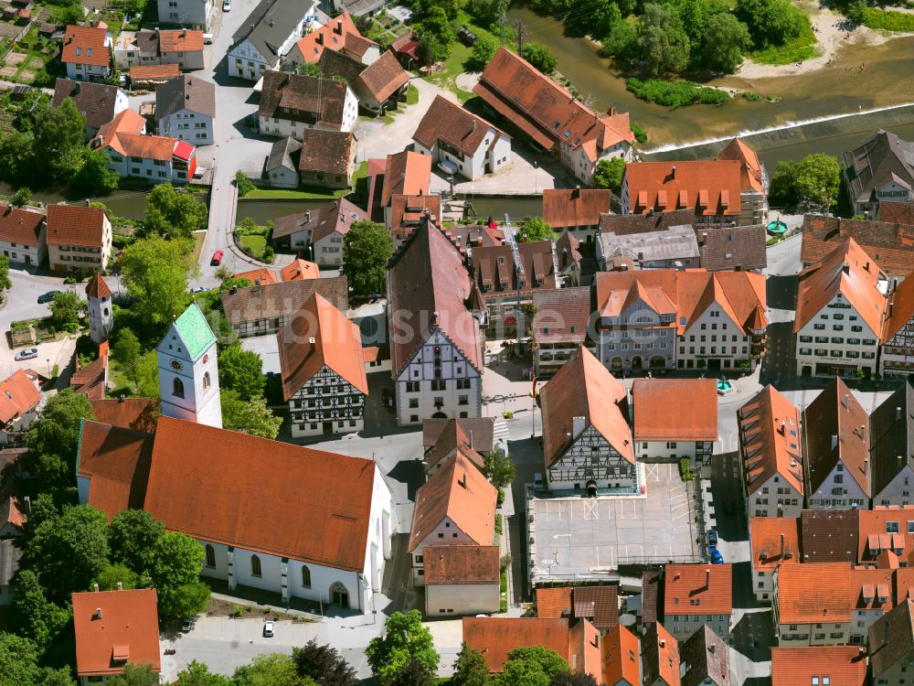 Luftaufnahme Riedlingen - Ortsansicht in Riedlingen im Bundesland Baden-Württemberg, Deutschland