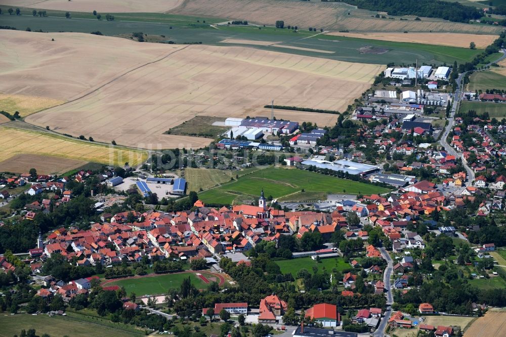 Luftbild Römhild - Ortsansicht in Römhild im Bundesland Thüringen, Deutschland
