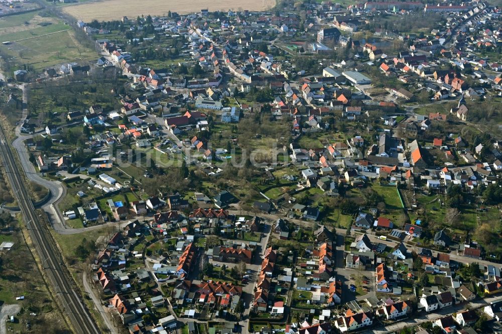 Luftbild Roitzsch - Ortsansicht in Roitzsch im Bundesland Sachsen-Anhalt, Deutschland