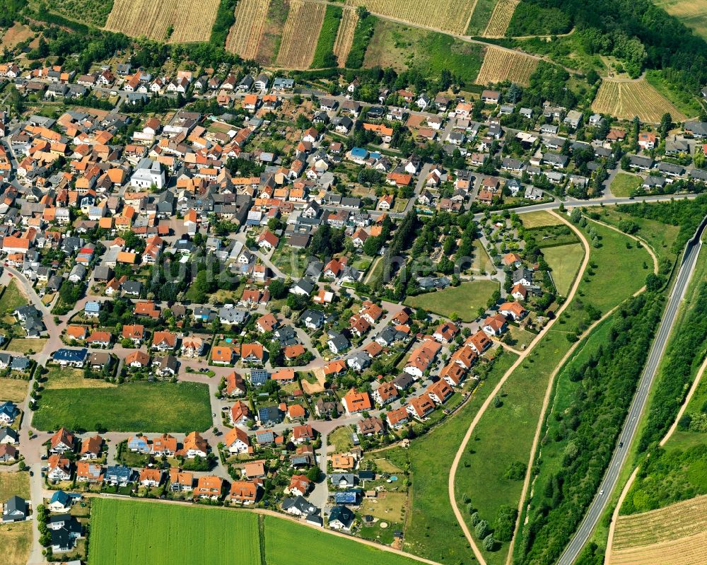 Luftbild Roxheim - Ortsansicht von Roxheim im Bundesland Rheinland-Pfalz