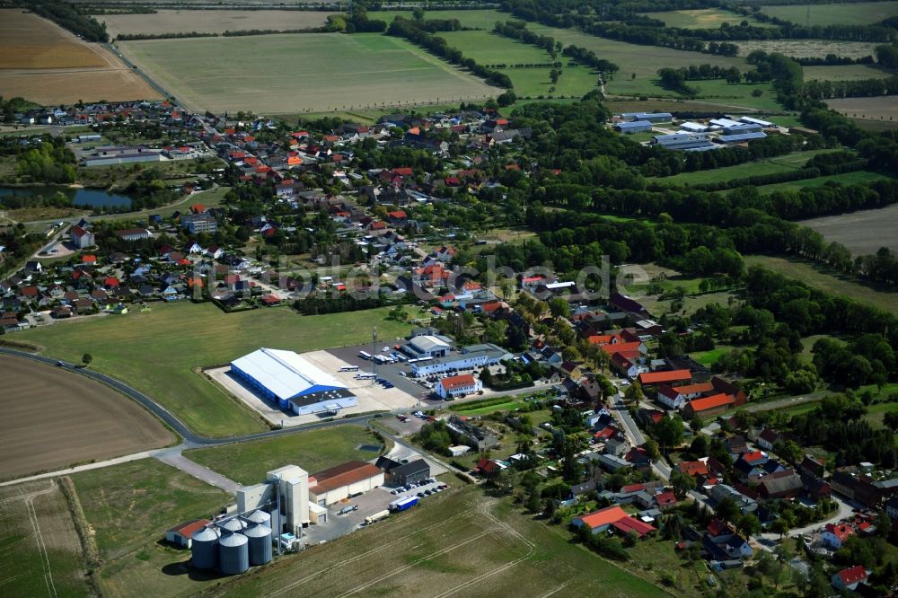 Luftaufnahme Salzfurtkapelle - Ortsansicht in Salzfurtkapelle im Bundesland Sachsen-Anhalt, Deutschland