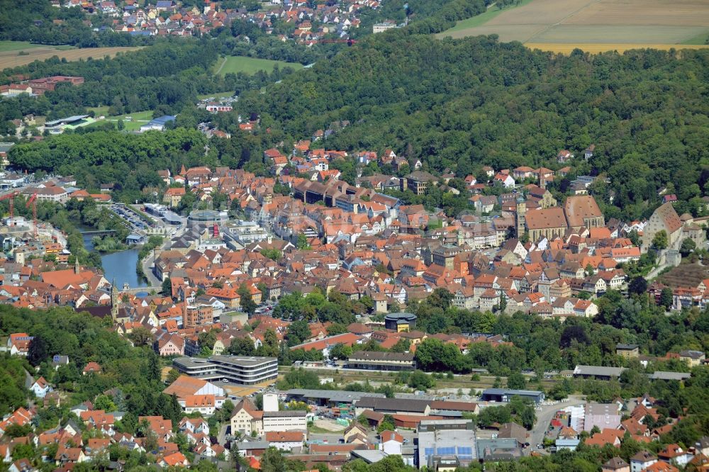 Luftbild Schwäbisch Hall - Ortsansicht von Schwäbisch Hall im Bundesland Baden-Württemberg