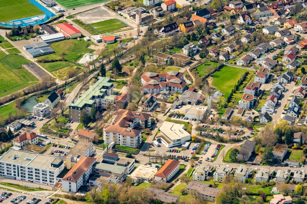 Sinsheim von oben - Ortsansicht in Sinsheim im Bundesland Baden-Württemberg, Deutschland