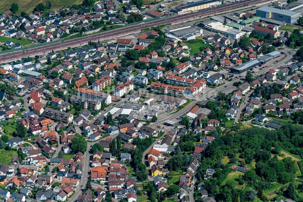 Luftbild Sinzheim - Ortsansicht in Sinzheim im Bundesland Baden-Württemberg, Deutschland