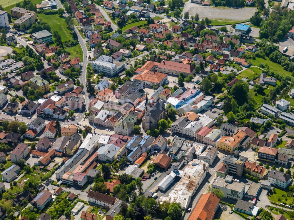 Solla aus der Vogelperspektive: Ortsansicht in Solla im Bundesland Bayern, Deutschland