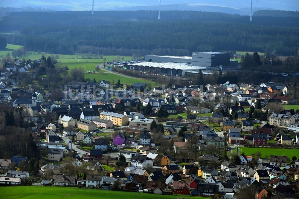 Luftaufnahme Steinmühle - Ortsansicht in Steinmühle im Bundesland Bayern, Deutschland