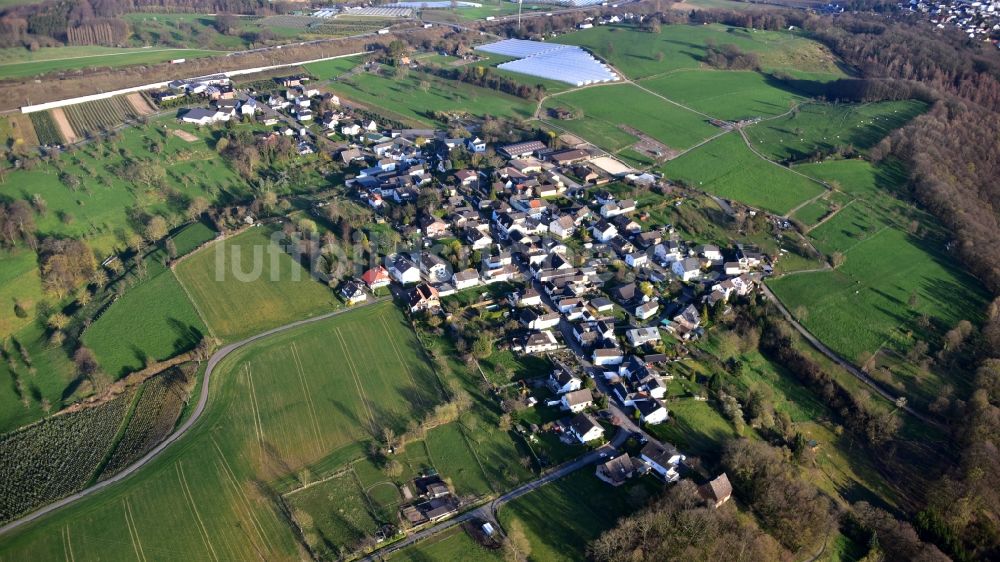 Luftbild Königswinter - Ortsansicht von Stiehldorferhohn im Bundesland Nordrhein-Westfalen, Deutschland