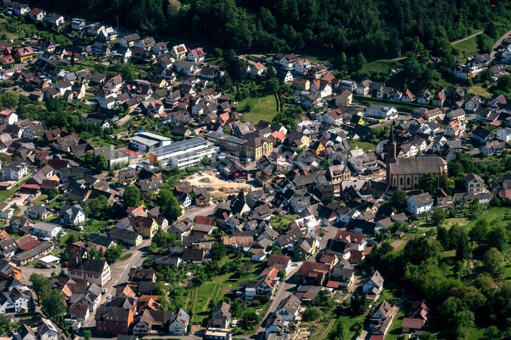 Luftbild Sulz - Ortsansicht in Sulz im Bundesland Baden-Württemberg, Deutschland