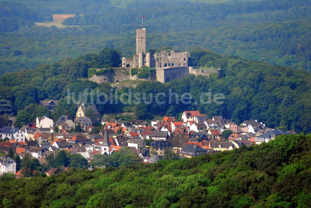 Luftaufnahme Königstein im Taunus - Ortsansicht im Talbereich in Königstein im Taunus im Bundesland Hessen, Deutschland