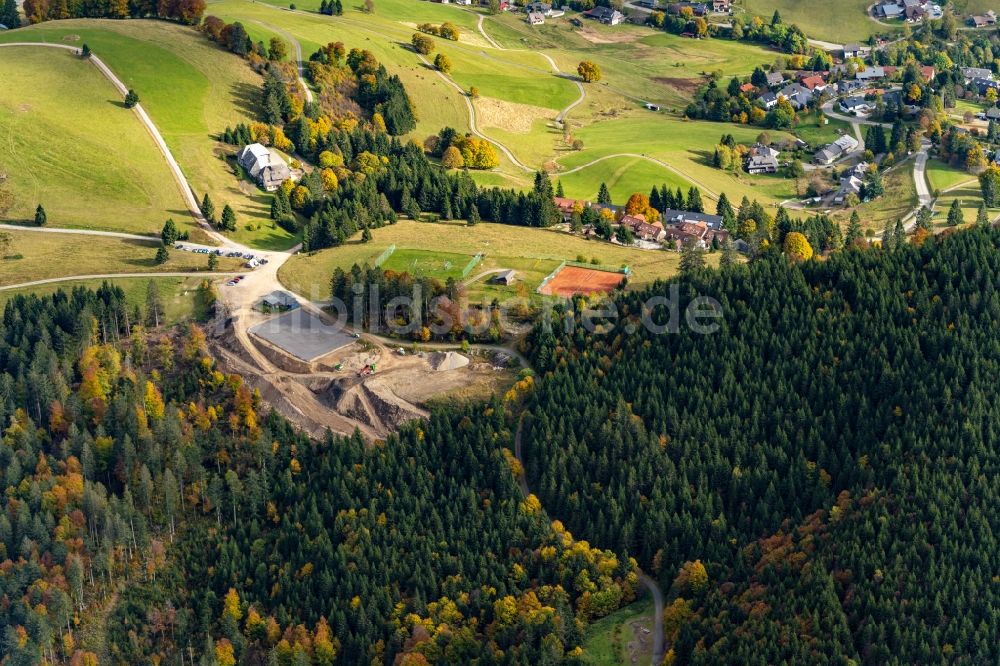 Luftbild Todtnauberg - Ortsansicht im Talbereich in Todtnauberg im Bundesland Baden-Württemberg, Deutschland