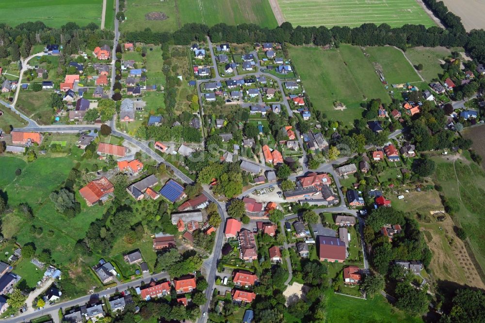 Luftbild Tangendorf - Ortsansicht in Tangendorf im Bundesland Niedersachsen, Deutschland