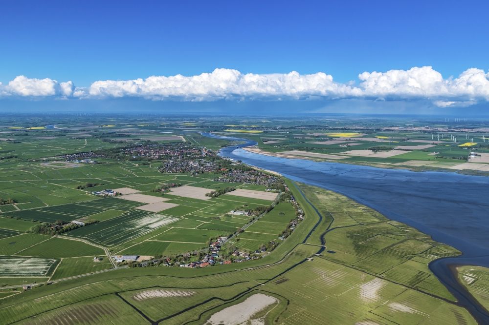 Luftbild Tönning - Ortsansicht in Tönning im Bundesland Schleswig-Holstein, Deutschland