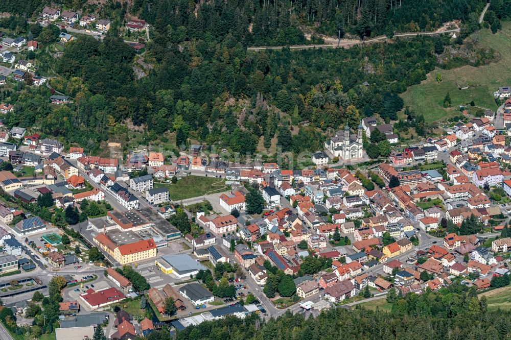 Luftbild Todtnau - Ortsansicht in Todtnau im Bundesland Baden-Württemberg, Deutschland