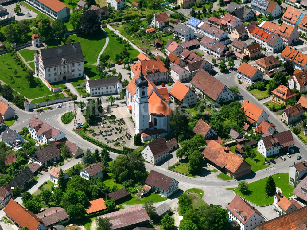 Luftaufnahme Ummendorf - Ortsansicht in Ummendorf im Bundesland Baden-Württemberg, Deutschland