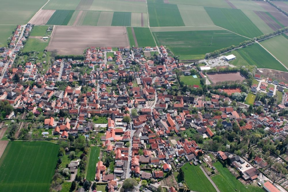 Luftbild Undenheim - Ortsansicht von Undenheim im Bundesland Rheinland-Pfalz