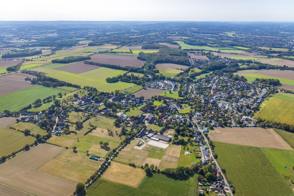 Luftaufnahme Unna - Ortsansicht in Unna im Bundesland Nordrhein-Westfalen, Deutschland