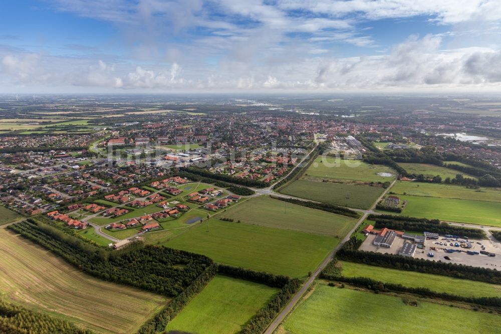 Luftaufnahme Varde - Ortsansicht in Varde in , Dänemark