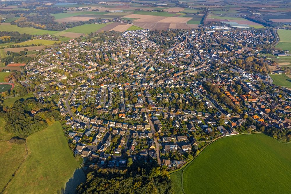 Luftbild Vorst - Ortsansicht in Vorst im Bundesland Nordrhein-Westfalen, Deutschland