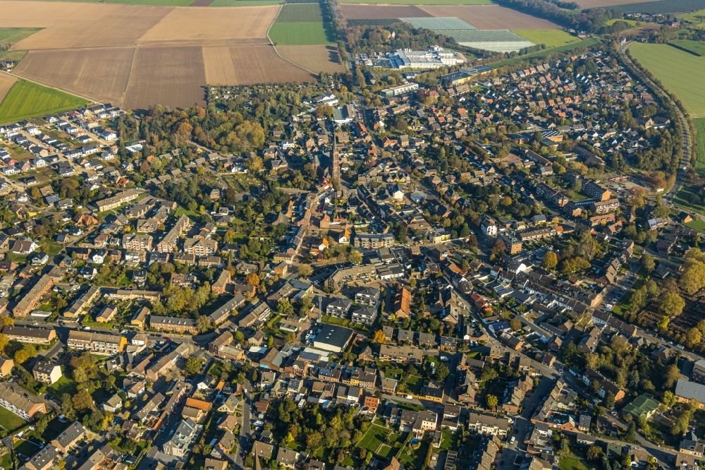 Luftaufnahme Vorst - Ortsansicht in Vorst im Bundesland Nordrhein-Westfalen, Deutschland
