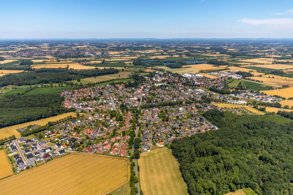 Luftbild Wadersloh - Ortsansicht in Wadersloh im Bundesland Nordrhein-Westfalen, Deutschland