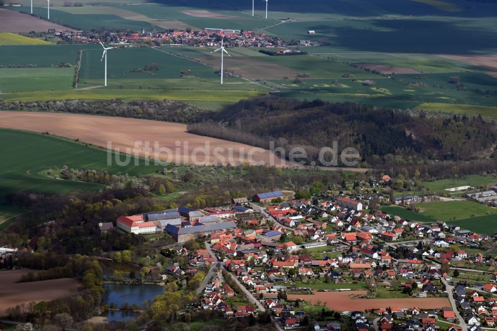 Luftaufnahme Walbeck - Ortsansicht in Walbeck im Bundesland Sachsen-Anhalt