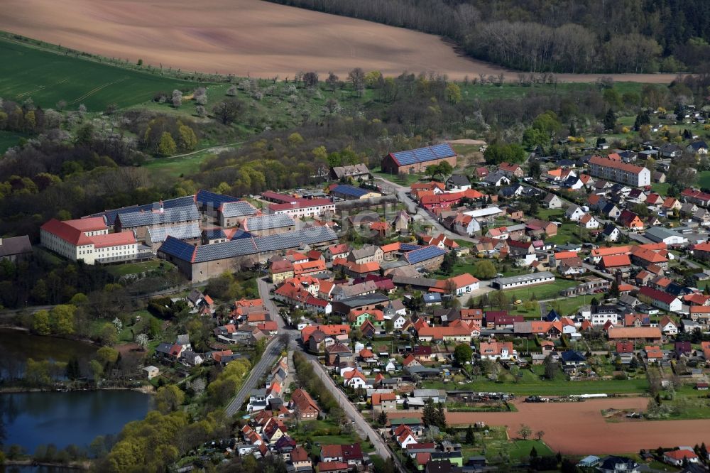 Walbeck von oben - Ortsansicht in Walbeck im Bundesland Sachsen-Anhalt
