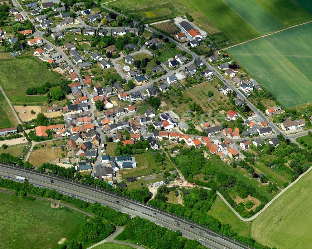 Luftbild Warmsroth - Ortsansicht von Warmsroth im Bundesland Rheinland-Pfalz