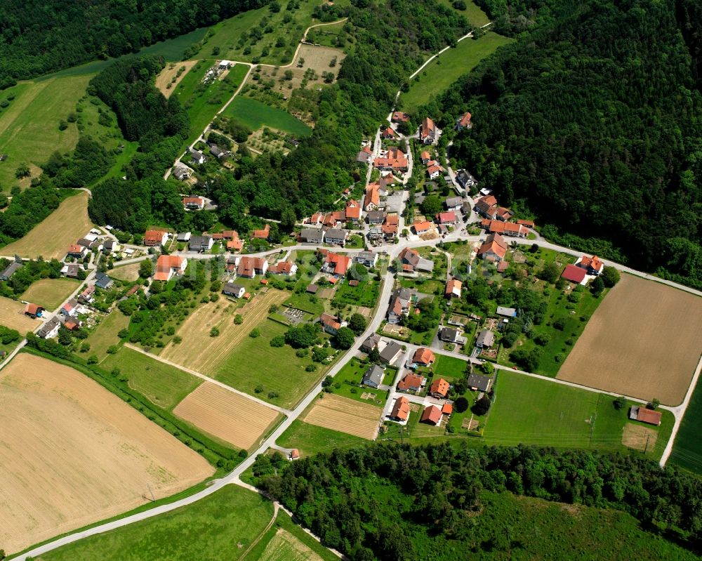 Luftbild Weisweil - Ortsansicht in Weisweil im Bundesland Baden-Württemberg, Deutschland