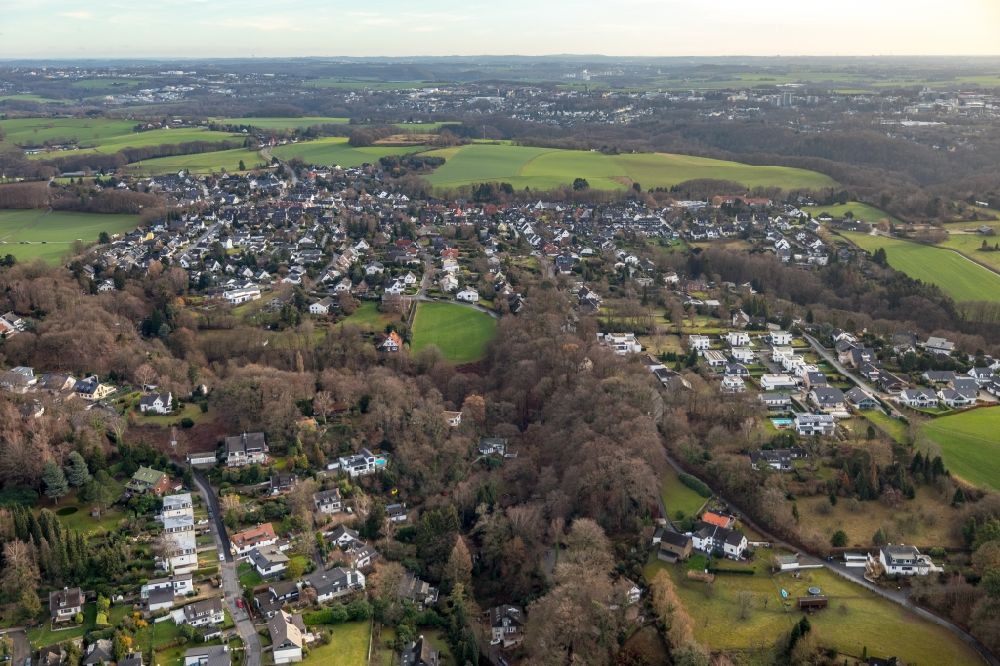 Luftbild Werden - Ortsansicht in Werden im Bundesland Nordrhein-Westfalen, Deutschland
