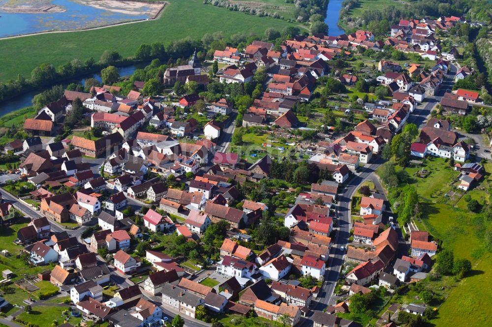Luftaufnahme Werra-Suhl-Tal - Ortsansicht in Werra-Suhl-Tal im Bundesland Thüringen, Deutschland