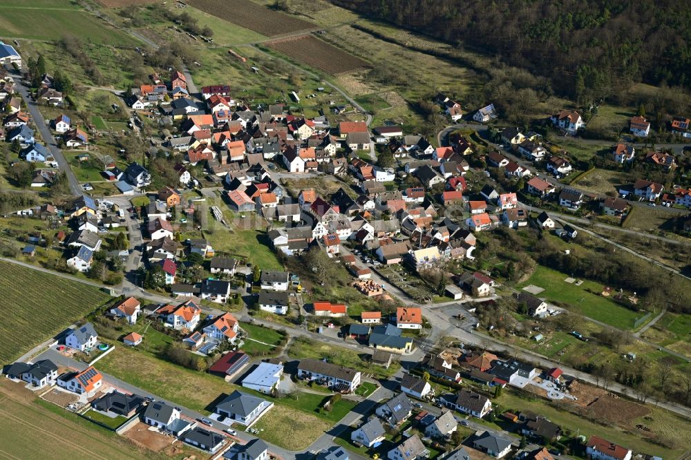 Luftaufnahme Wertheim - Ortsansicht in Wertheim im Bundesland Baden-Württemberg, Deutschland