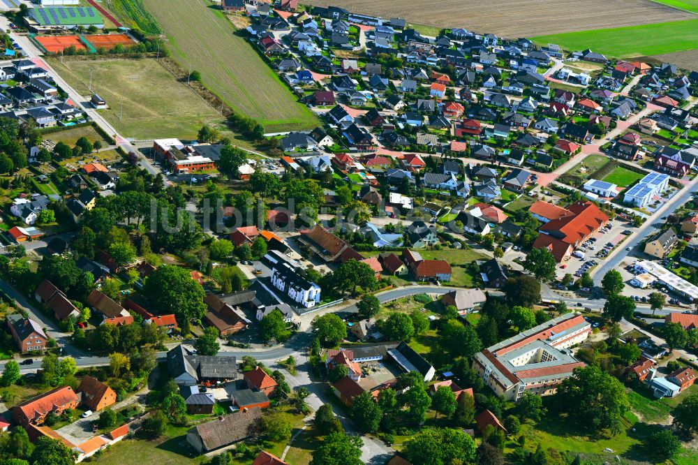 Westerbeck aus der Vogelperspektive: Ortsansicht in Westerbeck im Bundesland Niedersachsen, Deutschland