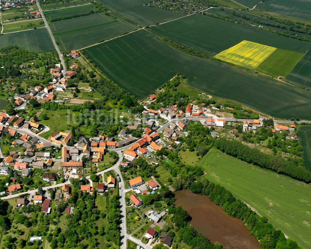 Luftaufnahme Wienrode - Ortsansicht in Wienrode im Bundesland Sachsen-Anhalt, Deutschland