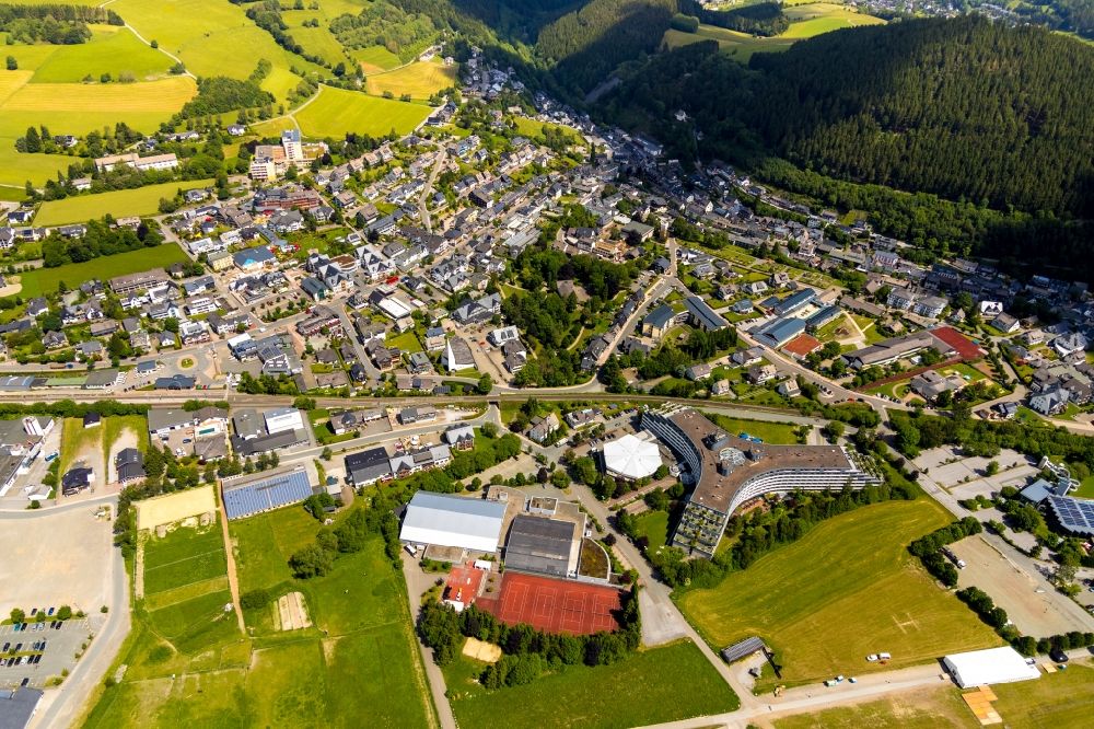 Luftbild Willingen (Upland) - Ortsansicht in Willingen (Upland) im Bundesland Hessen, Deutschland