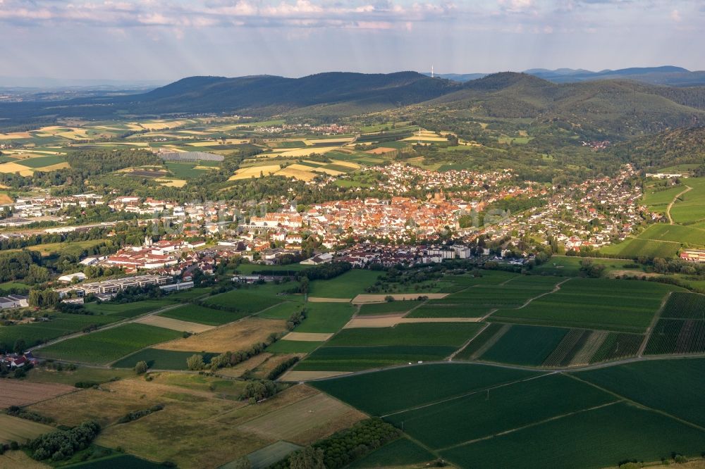 Luftbild Wissembourg - Ortsansicht in Wissembourg in Grand Est, Frankreich