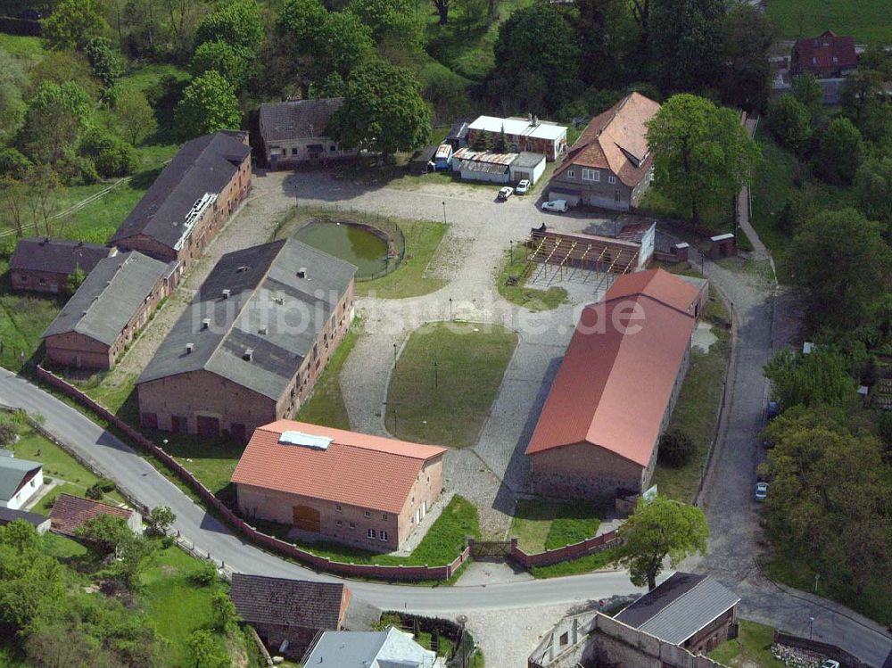 Luftaufnahme Liepe - Ortsansicht des Wohnzentrums von 16248 Liepe in Brandenburg