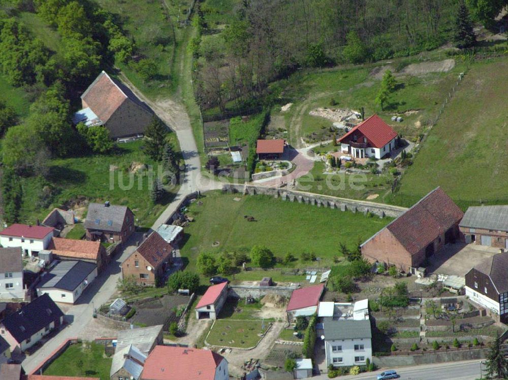 Luftbild Liepe - Ortsansicht des Wohnzentrums von 16248 Liepe in Brandenburg