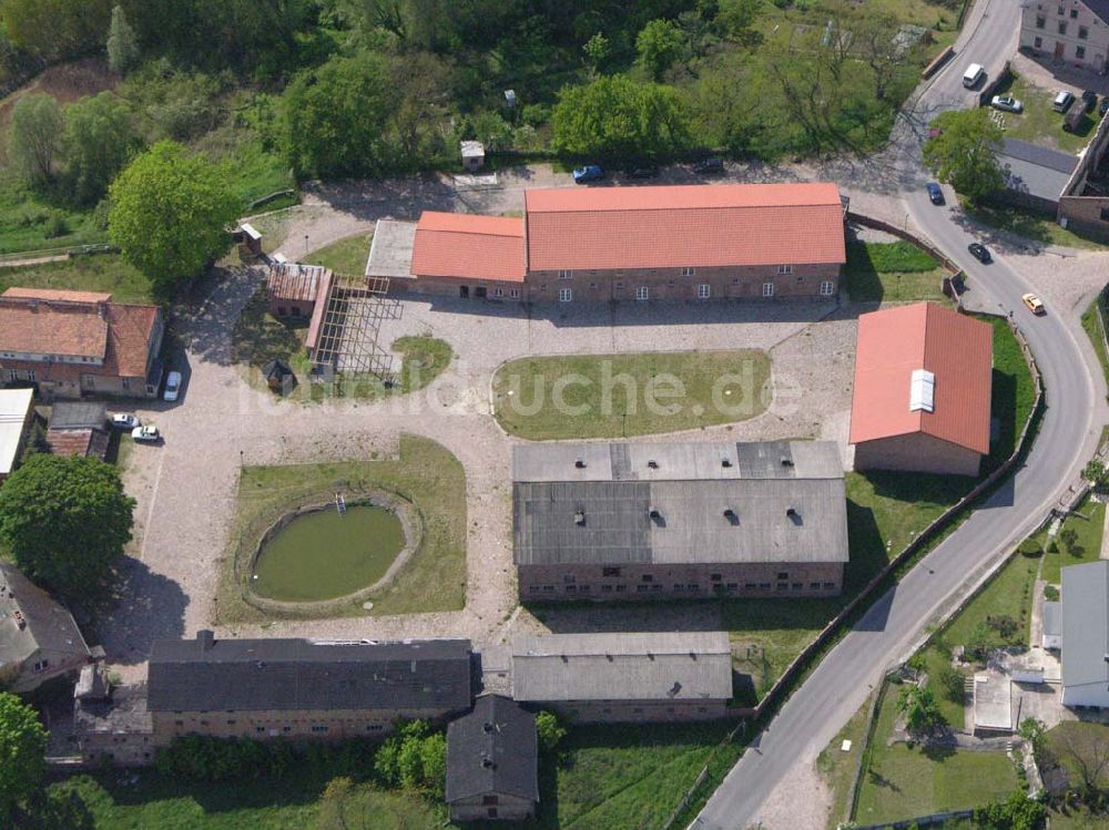 Luftaufnahme Liepe - Ortsansicht des Wohnzentrums von 16248 Liepe in Brandenburg