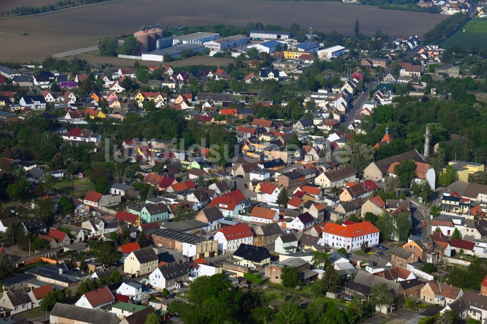 Luftbild Wulfen - Ortsansicht in Wulfen im Bundesland Sachsen-Anhalt, Deutschland