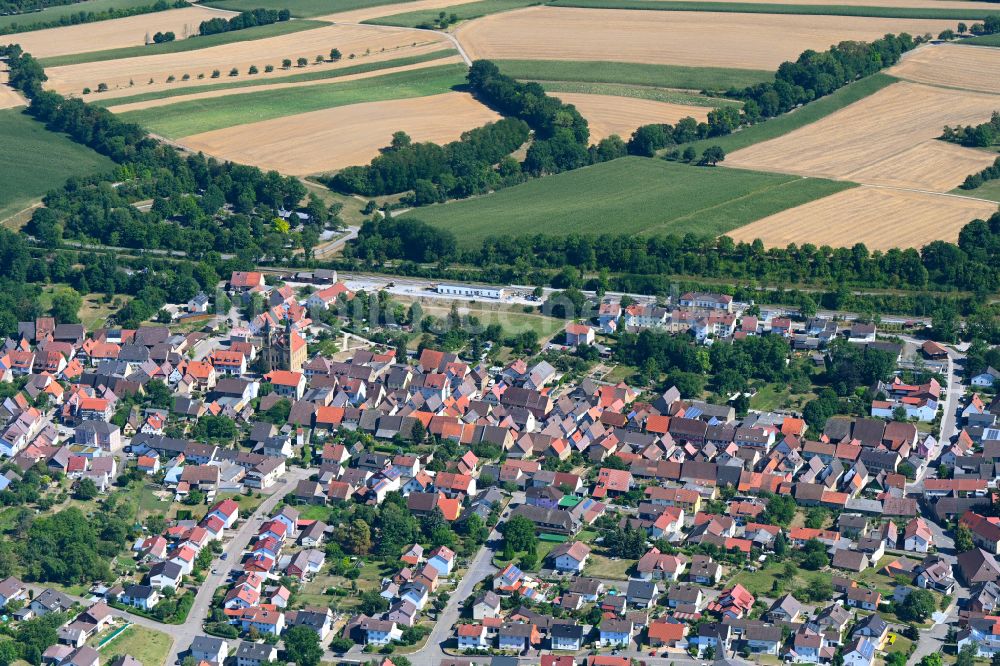 Luftbild Zaisenhausen - Ortsansicht in Zaisenhausen im Bundesland Baden-Württemberg, Deutschland