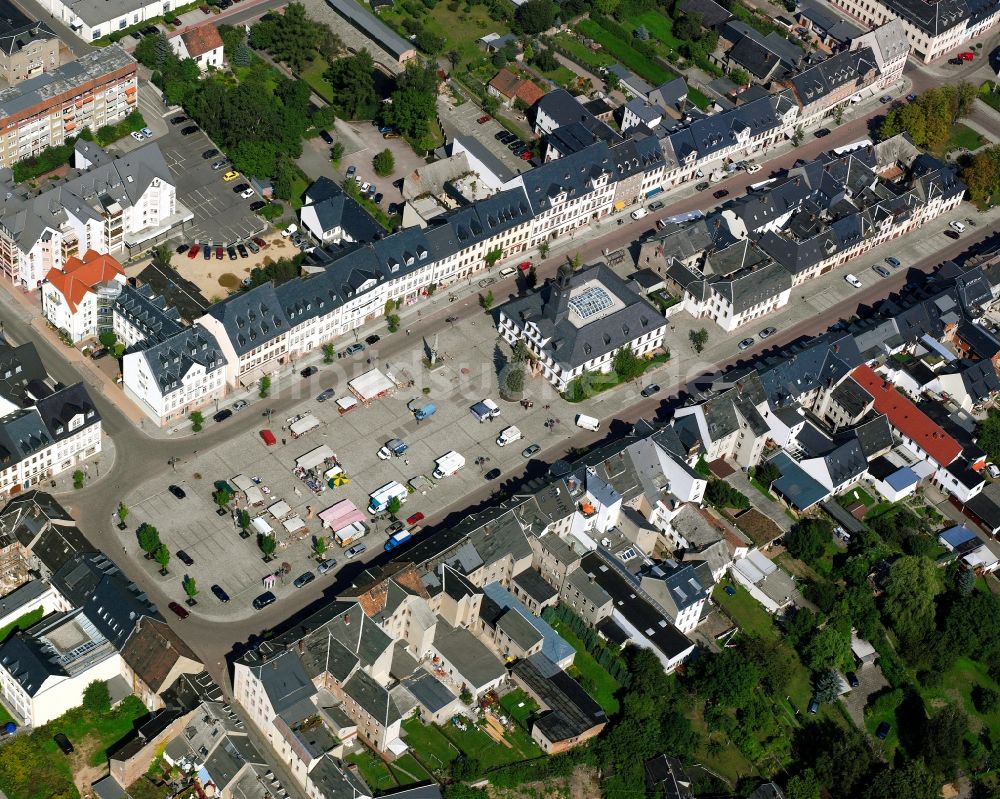 Luftbild Zaßnitz - Ortsansicht in Zaßnitz im Bundesland Sachsen, Deutschland