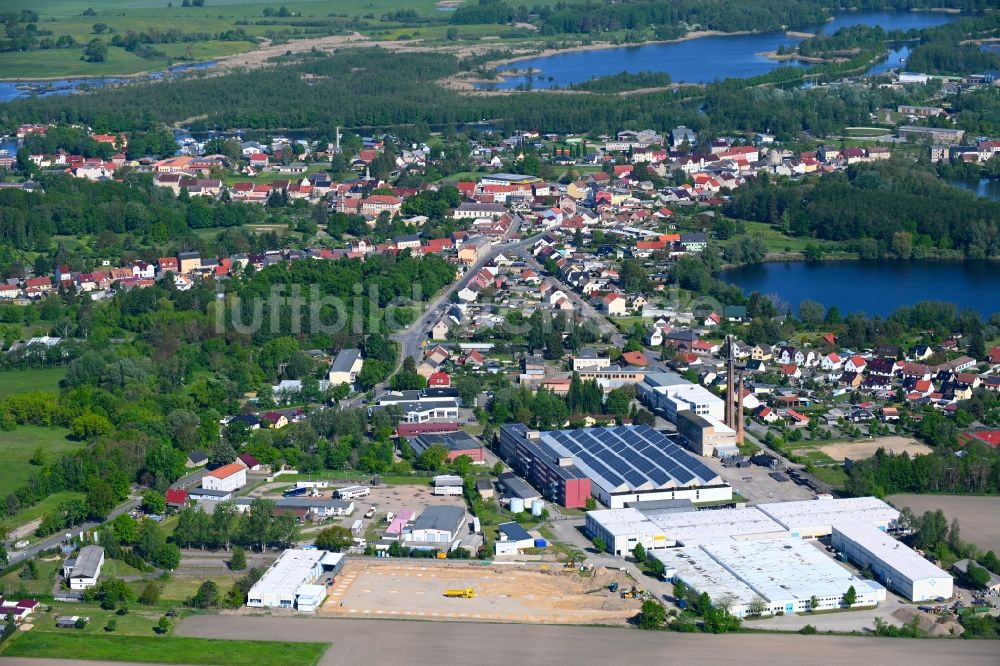 Luftbild Zehdenick - Ortsansicht in Zehdenick im Bundesland Brandenburg, Deutschland
