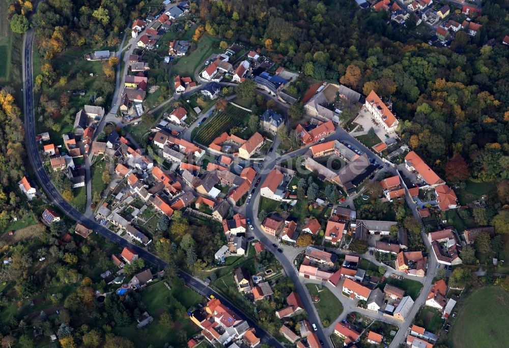 Luftbild Bad Sulza - Ortsteil Bergsulza von Bad Sulza in Thüringen