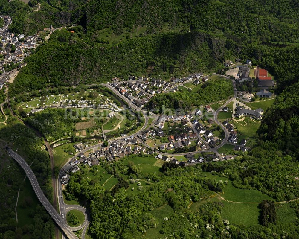 Luftbild Altenahr - Ortsteilansicht von Altenburg in Altenahr im Bundesland Rheinland-Pfalz
