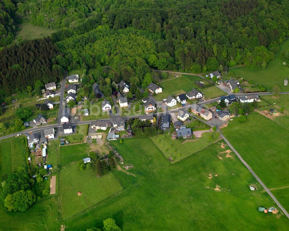 Luftbild Rothenbach - Ortsteilansicht von Himburg in der Ortsgemeinde Rothenbach im Bundesland Rheinland-Pfalz