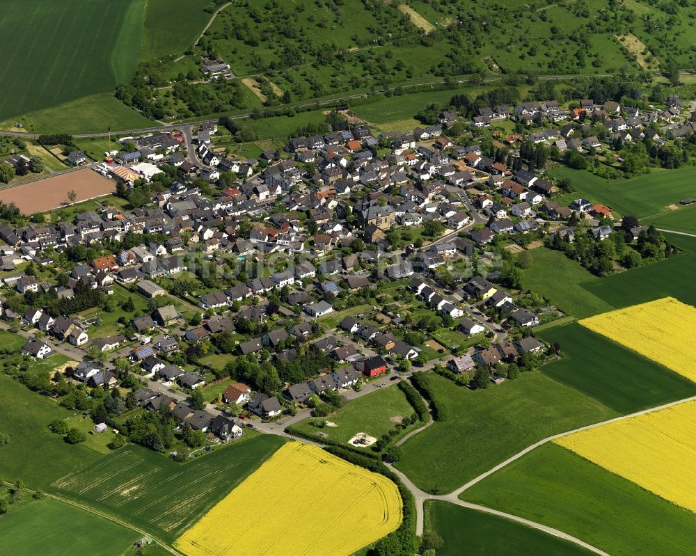 Sinzig von oben - Ortsteilansicht von Löhndorf in Sinzig im Bundesland Rheinland-Pfalz